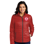 Port Authority Kirkwood High "K Logo" Port Authority Puffy Jacket (WOMENS)