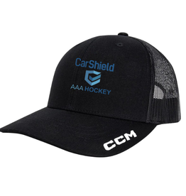 CCM Carshield CCM Trucker Hat (BLACK) SENIOR