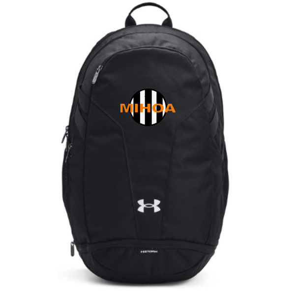 MIHOA UA Hustle Backpack (BLACK) - Total Game Plan (TGP) Sports