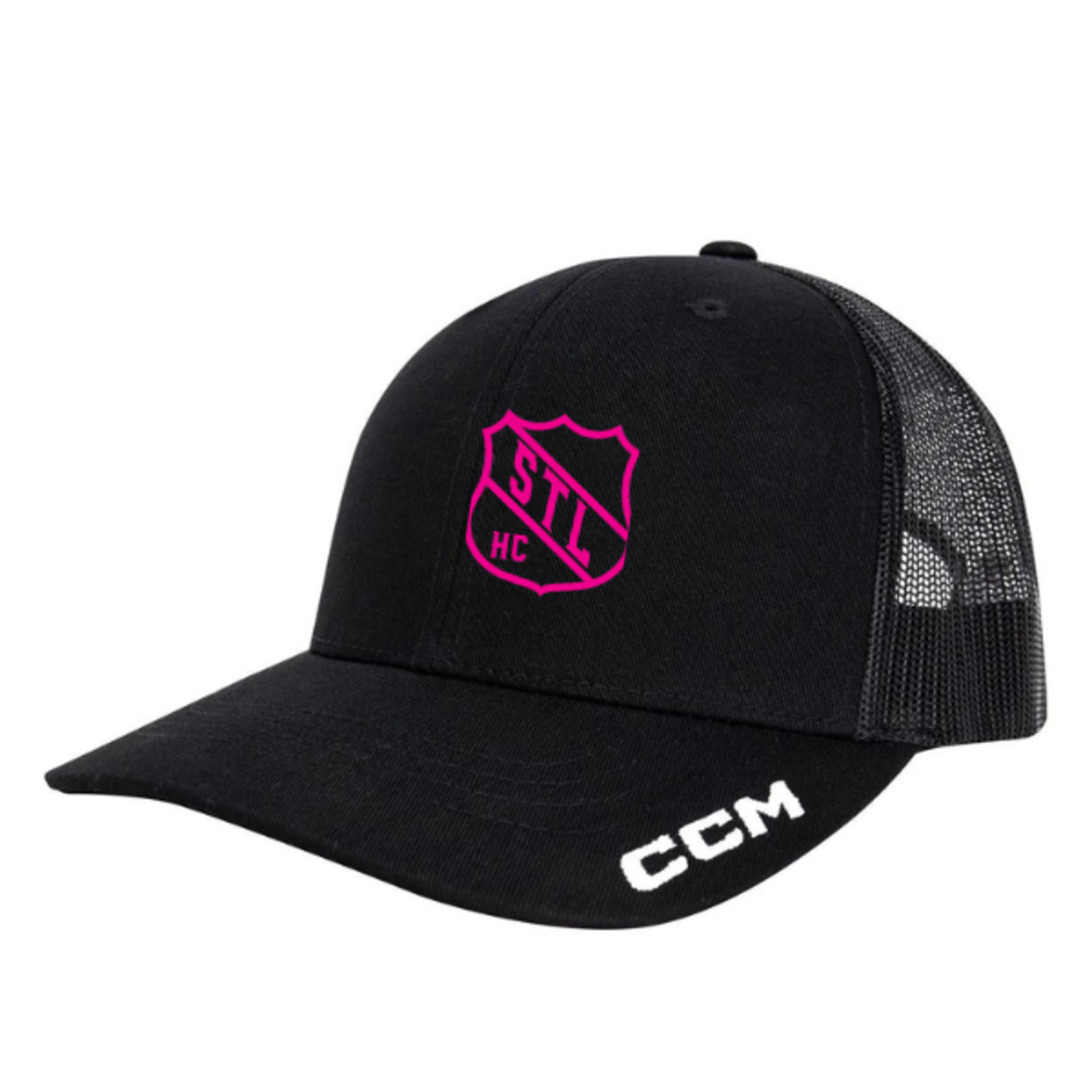 CCM Hockey Club Girls CCM Trucker Hat (BLACK) SENIOR