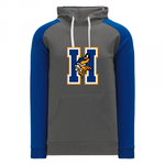 AK Francis Howell AK Grey/Royal Lace Up Hoodie (SENIOR)