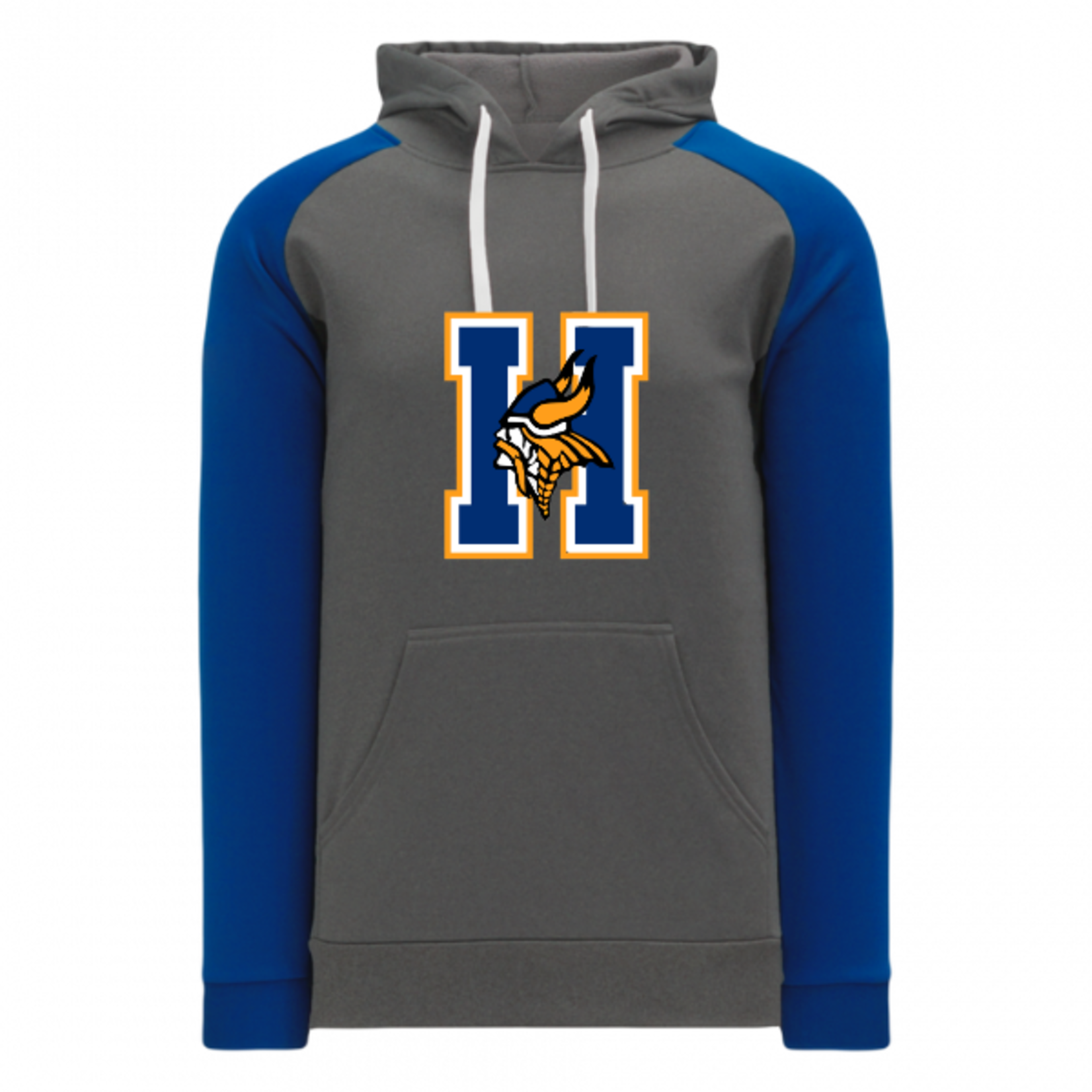 AK Francis Howell AK Grey/Royal Lace Up Hoodie (SENIOR)