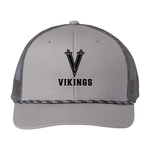 The Game AIC Vikings The Game Rope Trucker Hat (GREY)