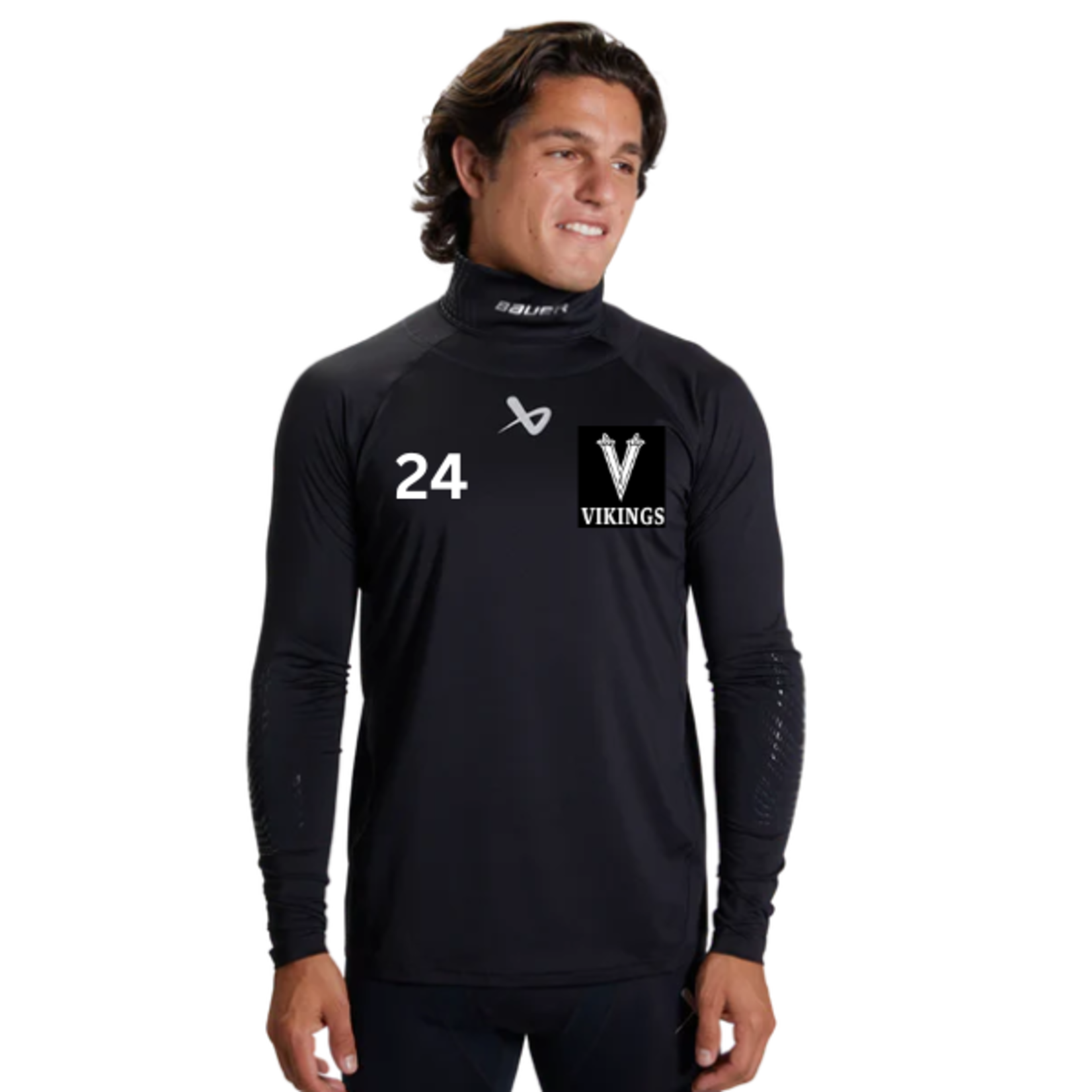 Bauer AIC Vikings Bauer Neck Guard Shirt (YOUTH)