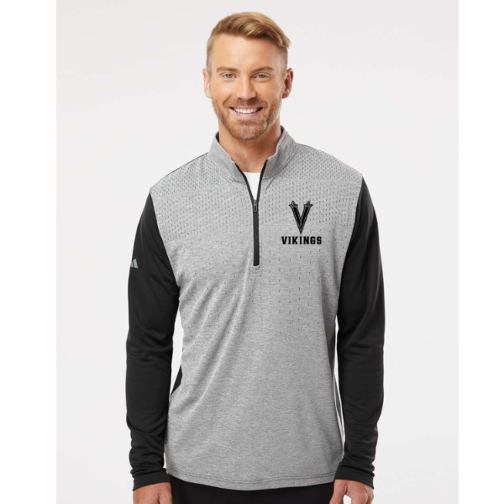 Adidas AIC Vikings Adidas 1/4 Zip (MENS) GREY/BLACK