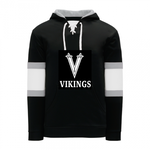 AK AIC Vikings AK Jersey Lace Up Hoodie (SENIOR)