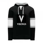 AK AIC Vikings AK Jersey Lace Up Hoodie (YOUTH)