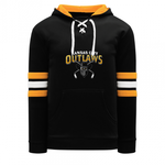 AK KC Outlaws AK Jersey Lace Up Hoodie (YOUTH)