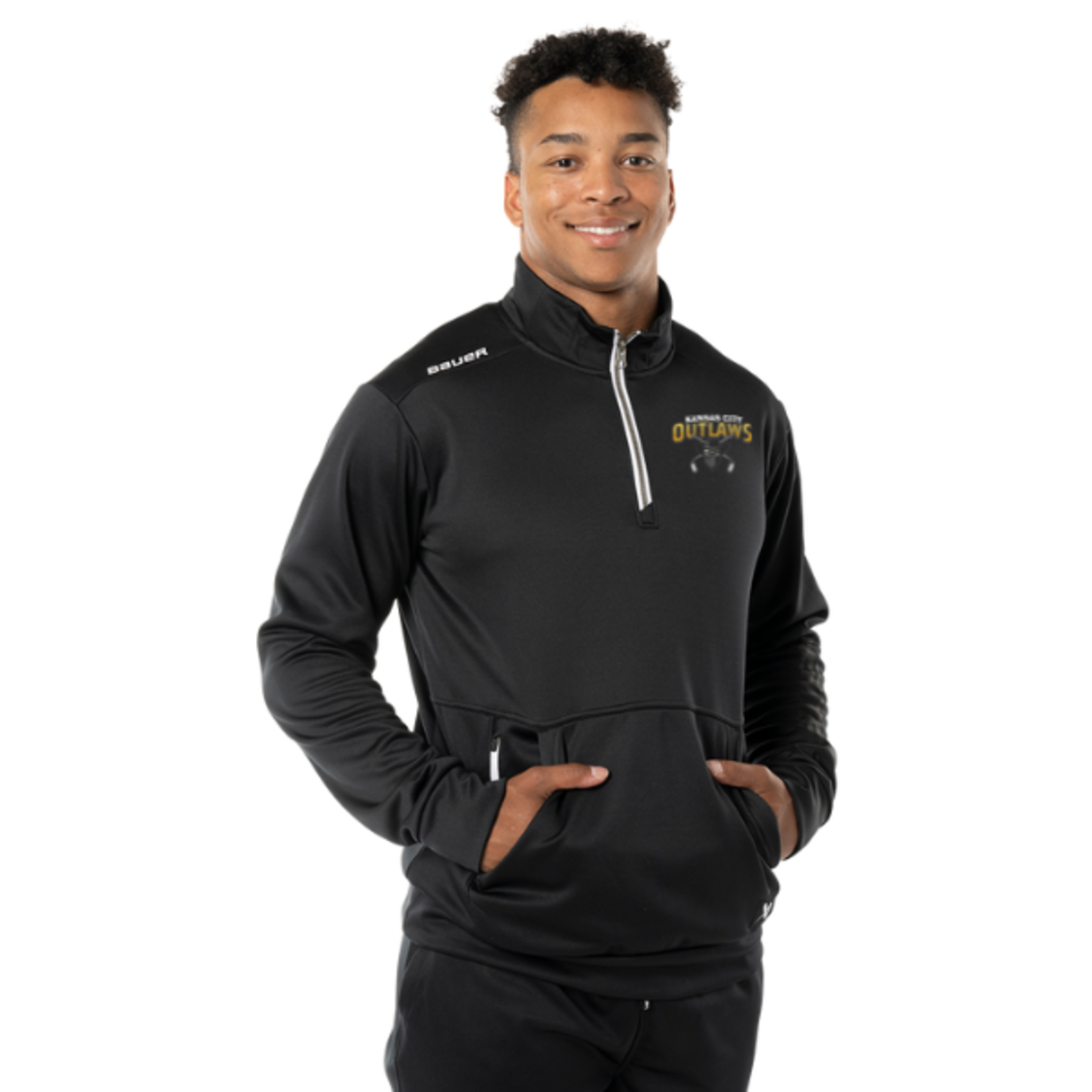 Bauer KC Outlaws Bauer Team Fleece 1/2 (SENIOR)