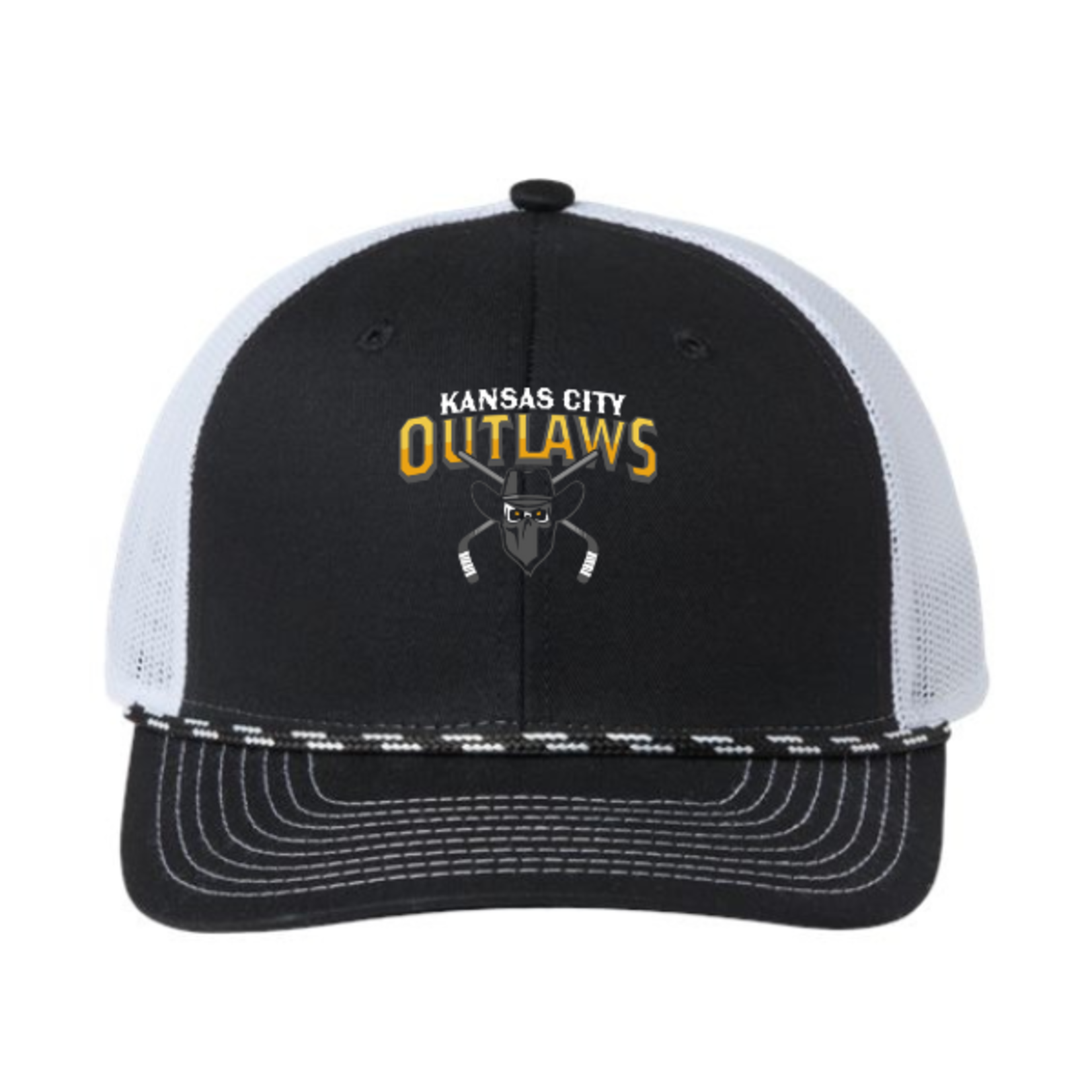 The Game KC Outlaws The Game Rope Trucker Hat (BLACK)