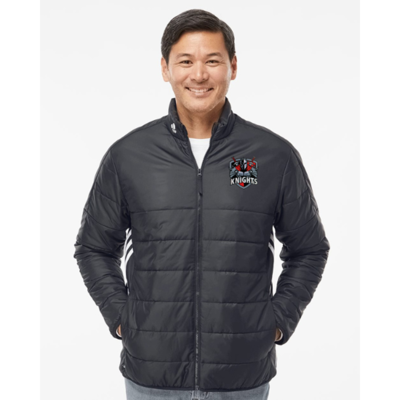 adidas puffer jacket mens