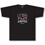 KC Knights 50/50 T-Shirt (BLACK) SENIOR