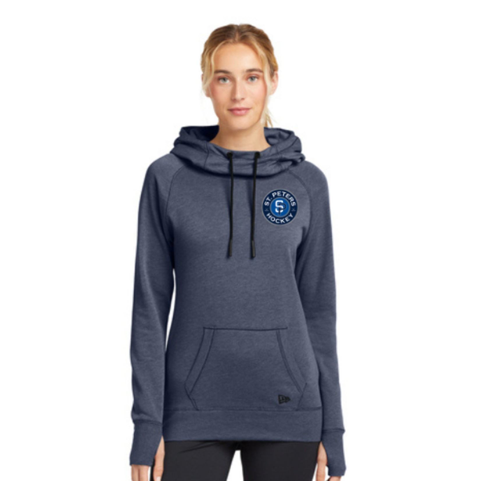 New Era STP New Era Cowl Neck Hoodie (WOMENS) Navy