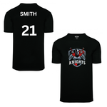 KC Knights Player Name & Number T-Shirt (SENIOR)