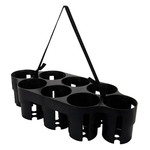 A&R A&R Plastic Water Bottle Carrier- Black