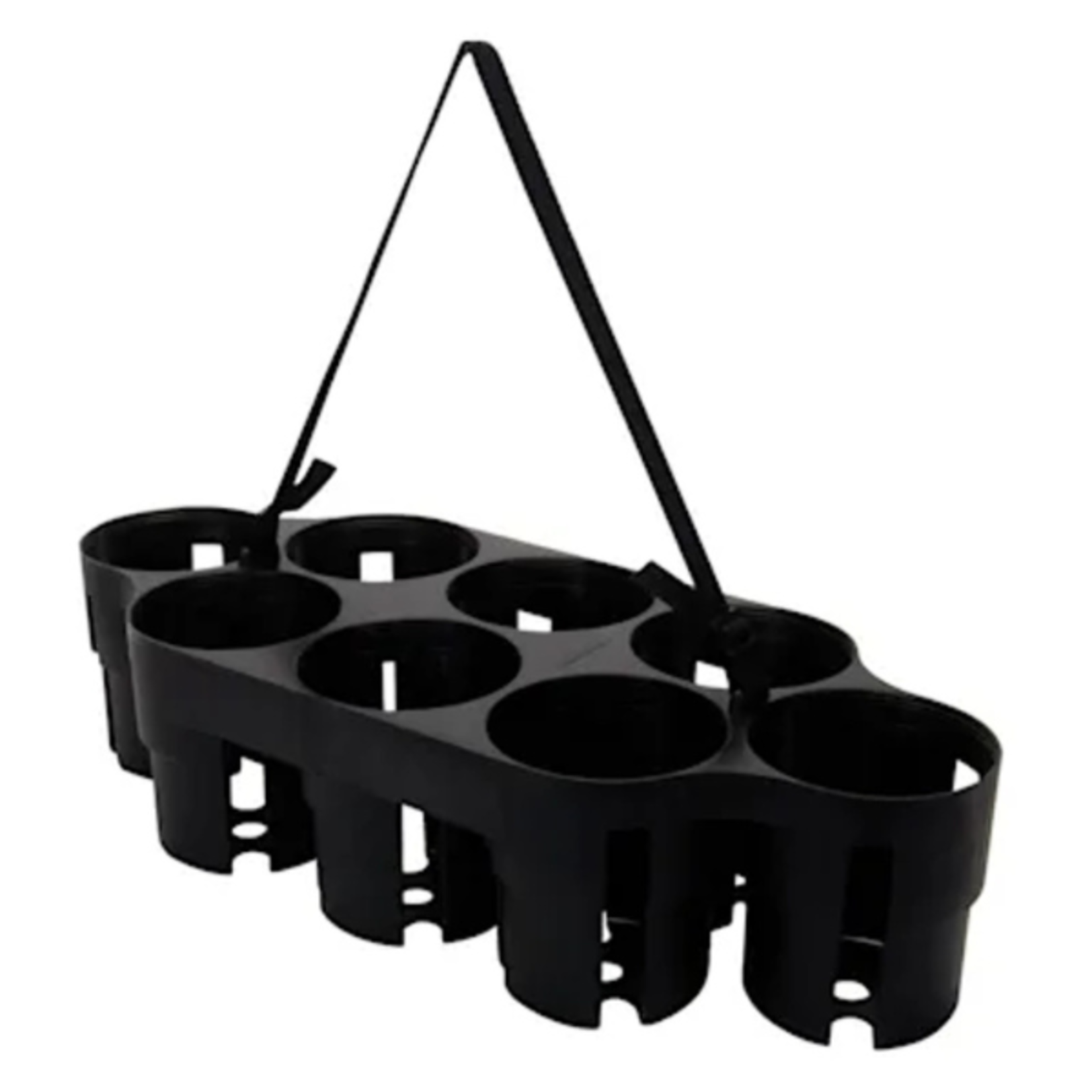 A&R A&R Plastic Water Bottle Carrier- Black
