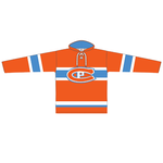 AK Country Puck Orange Jersey Lace Up Hoodie (ZAL3310) SENIOR