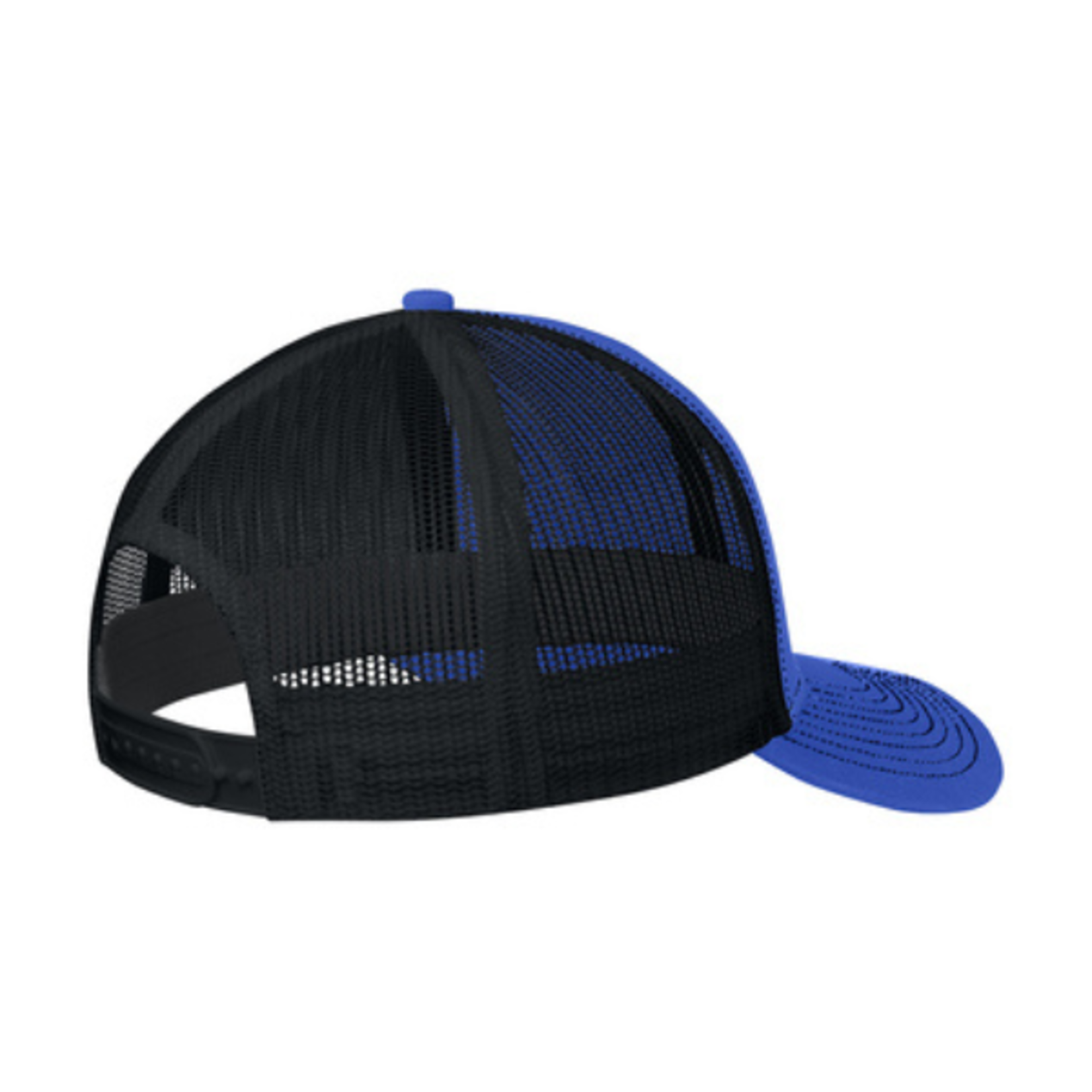 Port Authority Owensboro C112 Snapback Trucker Hat (Royal/Black)