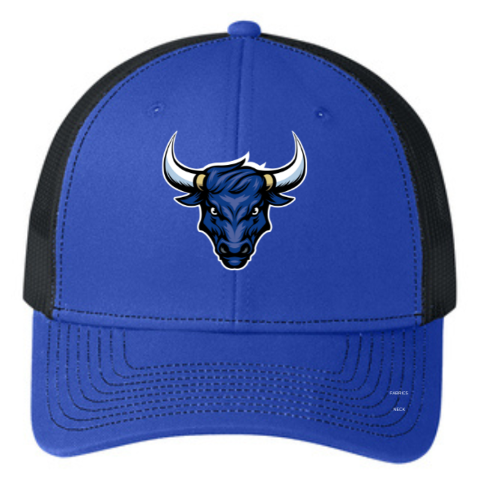 Owensboro Rampage C112 Snapback Trucker Hat (Royal/Black)