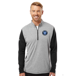 Adidas Owensboro Adidas 1/4 Zip (MENS) Grey/Black