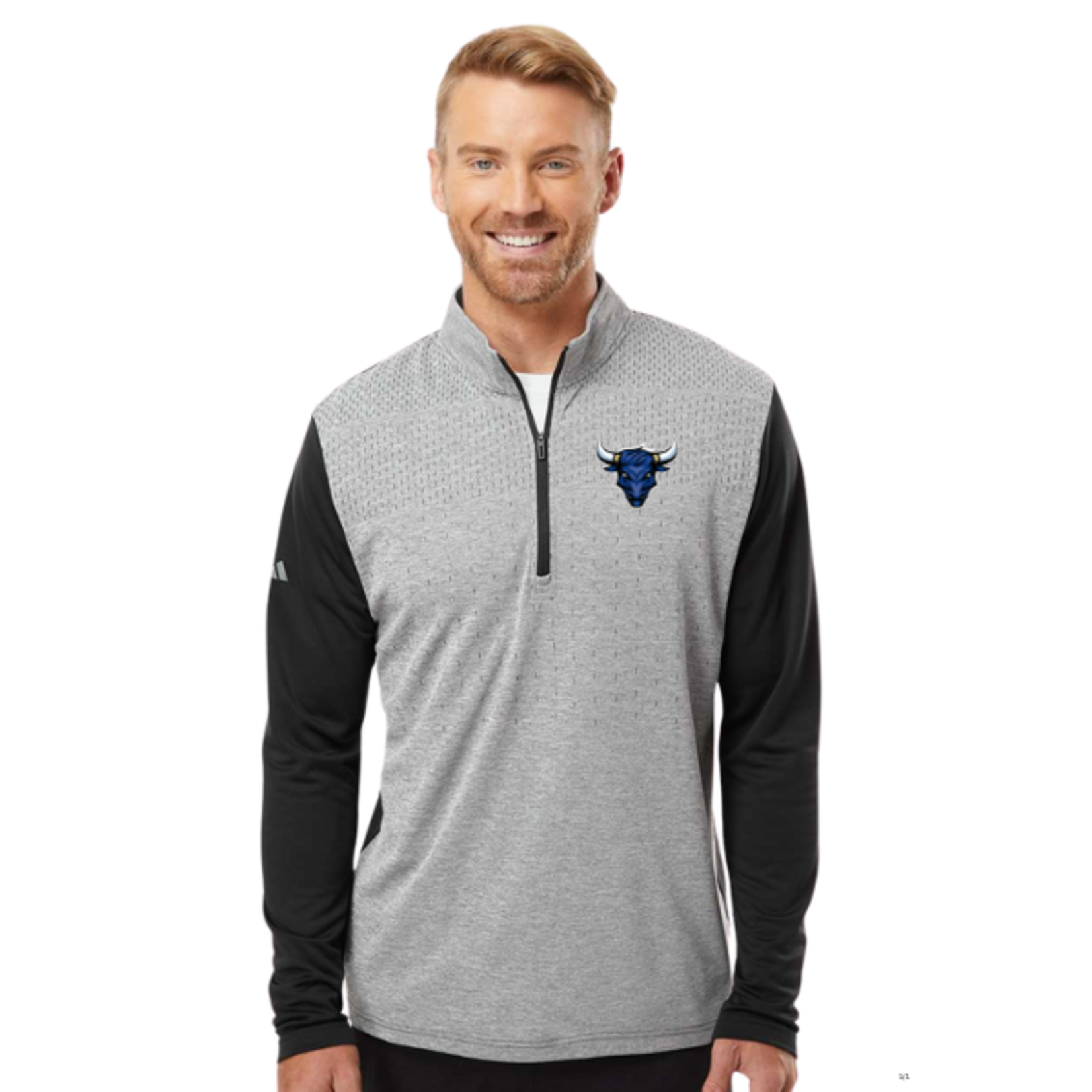 Adidas Owensboro Rampage Adidas 1/4 Zip (MENS) Grey/Black