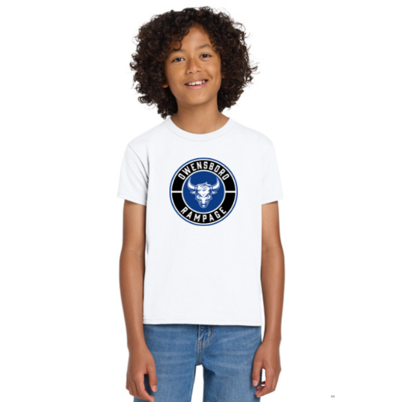 Owensboro Dry Blend 50/50 Shirt (YOUTH) White