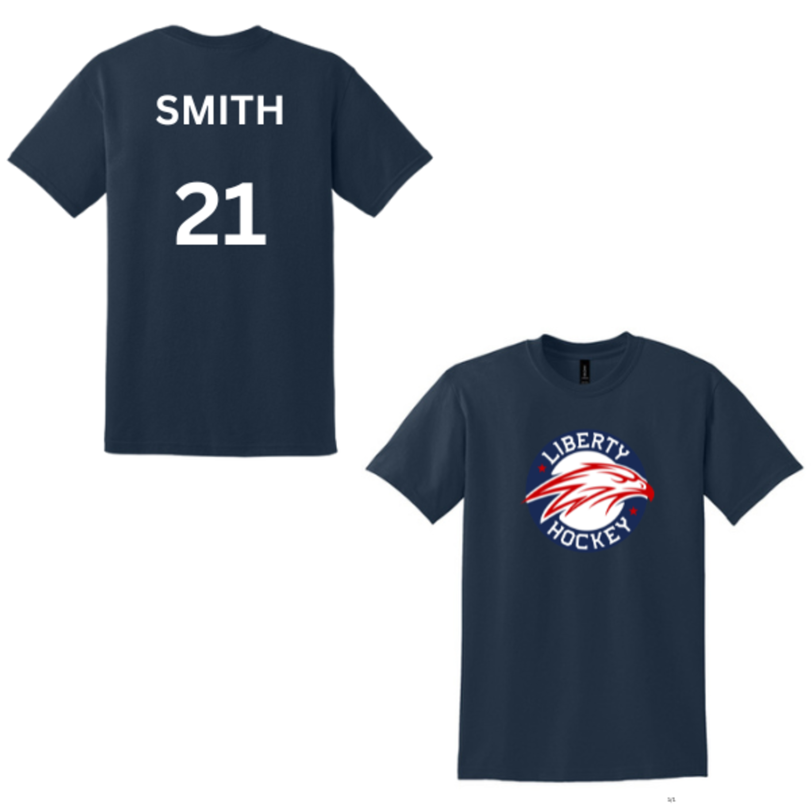 Liberty Player Name & Number T-Shirt (YOUTH)