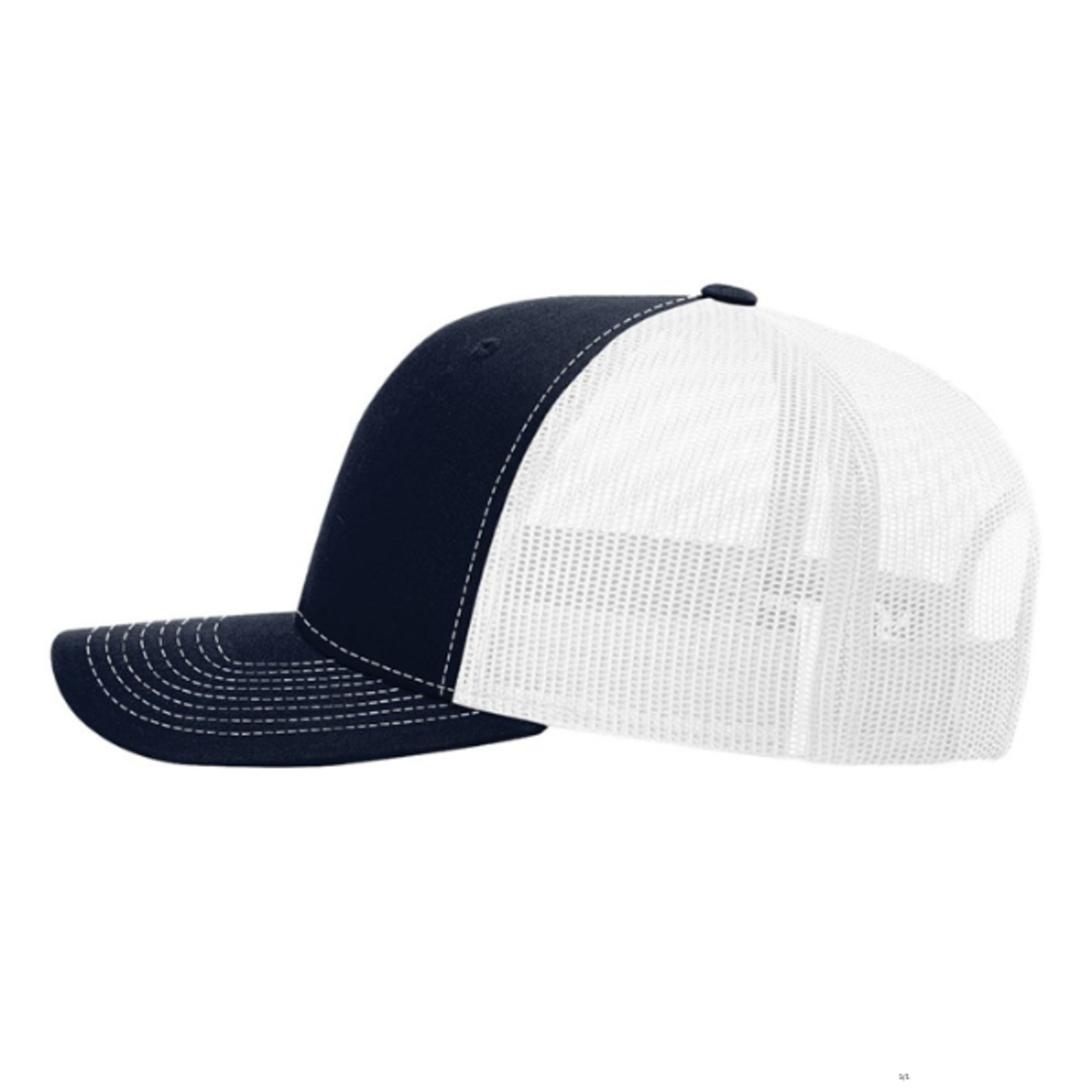 Richardson AAA Blues 112 Snapback Trucker Hat (Navy/White)