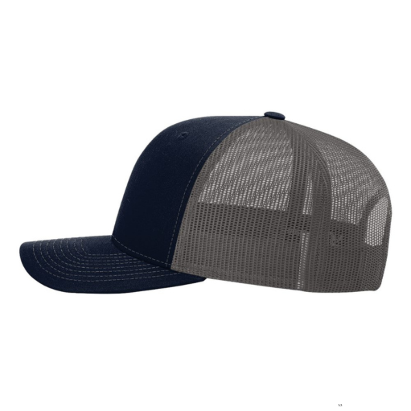 Richardson AAA Blues 112 Snapback Trucker Hat (Navy/Grey)