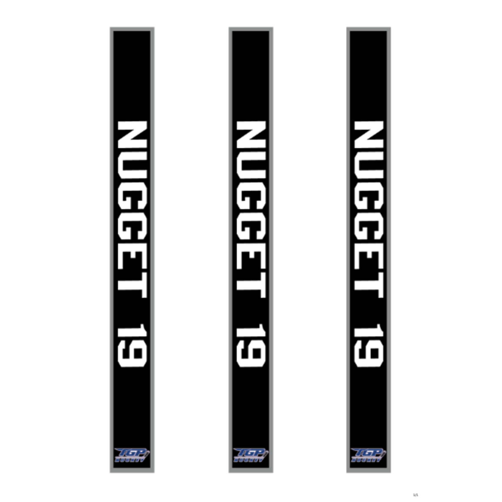 TGP Team Sales TGP Hockey Stick Stickers (3 Pack)