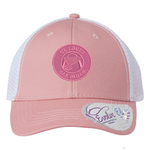 Infinity Her AAA Blues Women's Modern Trucker Cap (PINK ON PINK)