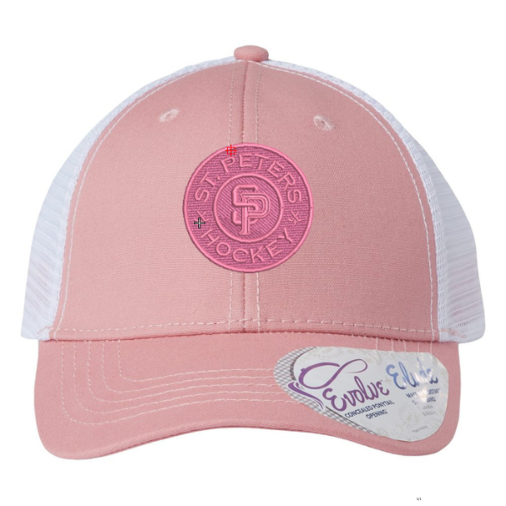Infinity Her STP Women's Modern Trucker Cap (PINK ON PINK)
