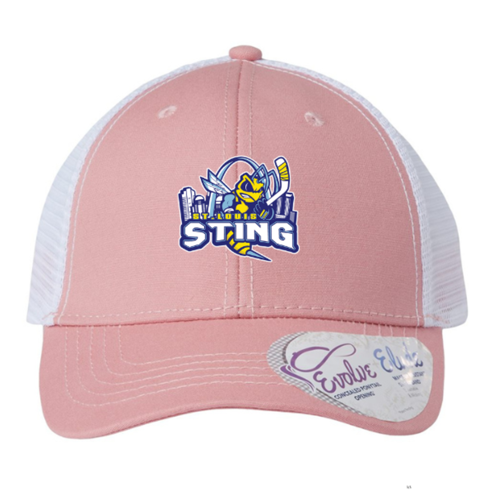Infinity Her Sting Women's Modern Trucker Cap (PINK)