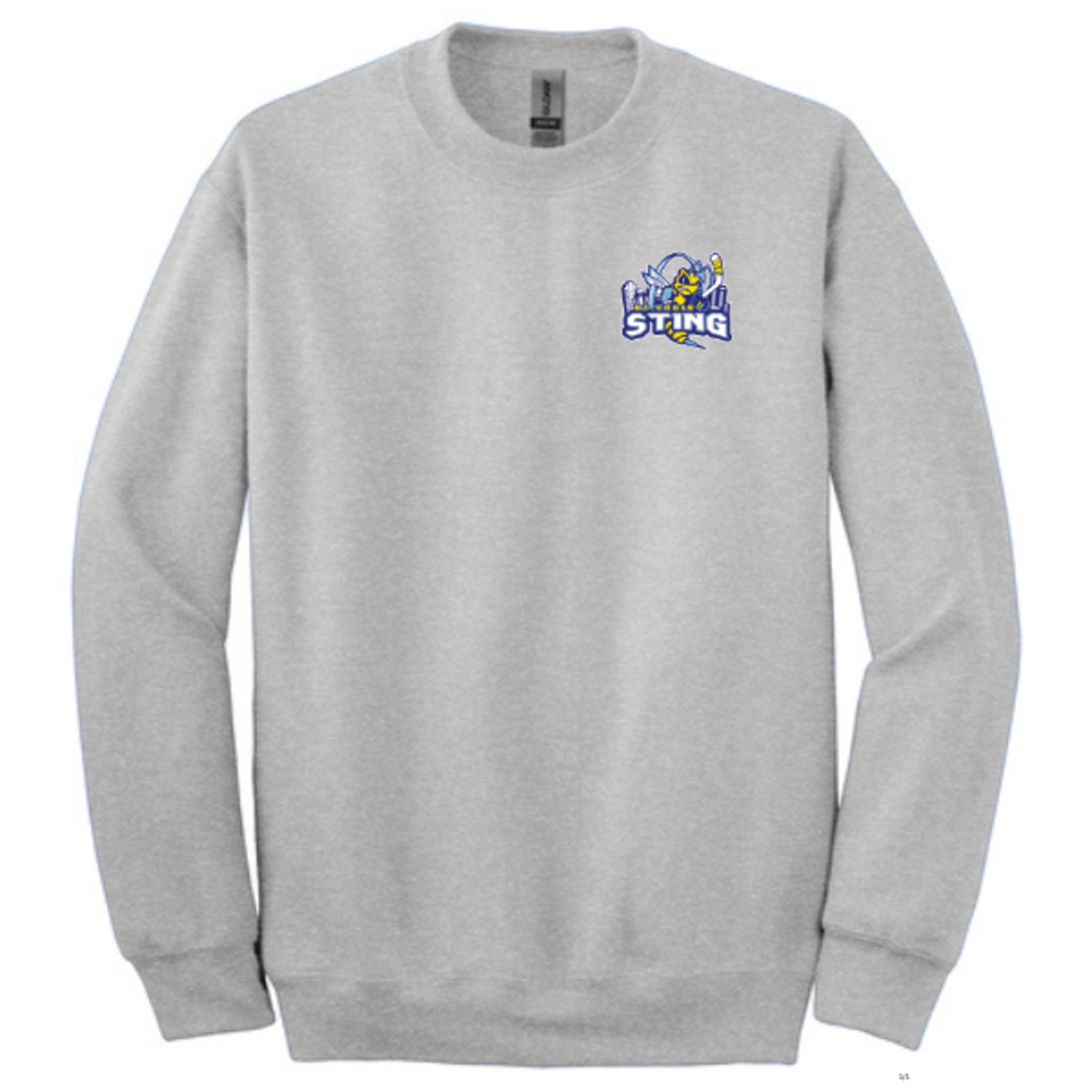 Gildan Sting DryBlend Crewneck Sweatshirt (SENIOR) Grey