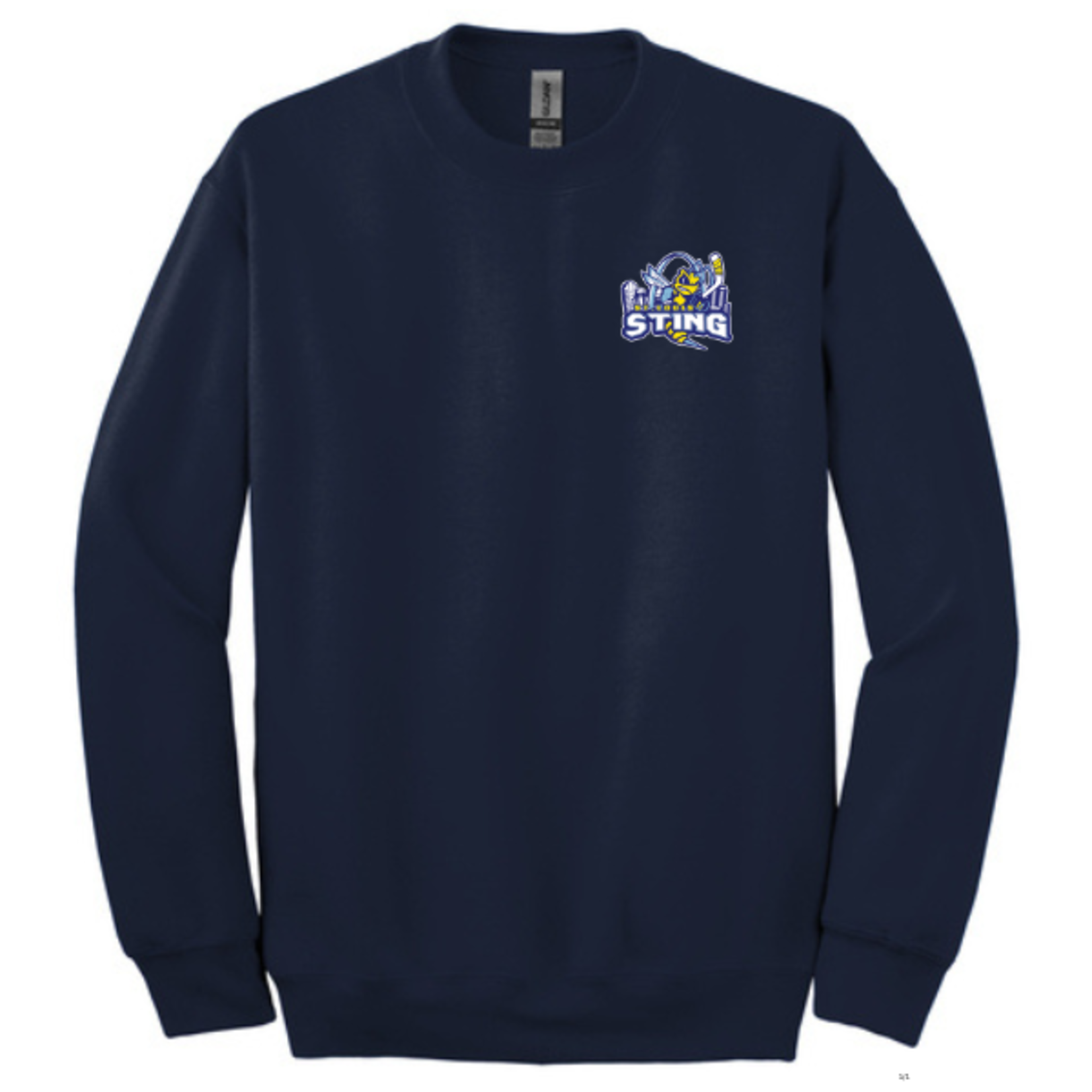 Gildan Sting DryBlend Crewneck Sweatshirt (SENIOR) Navy