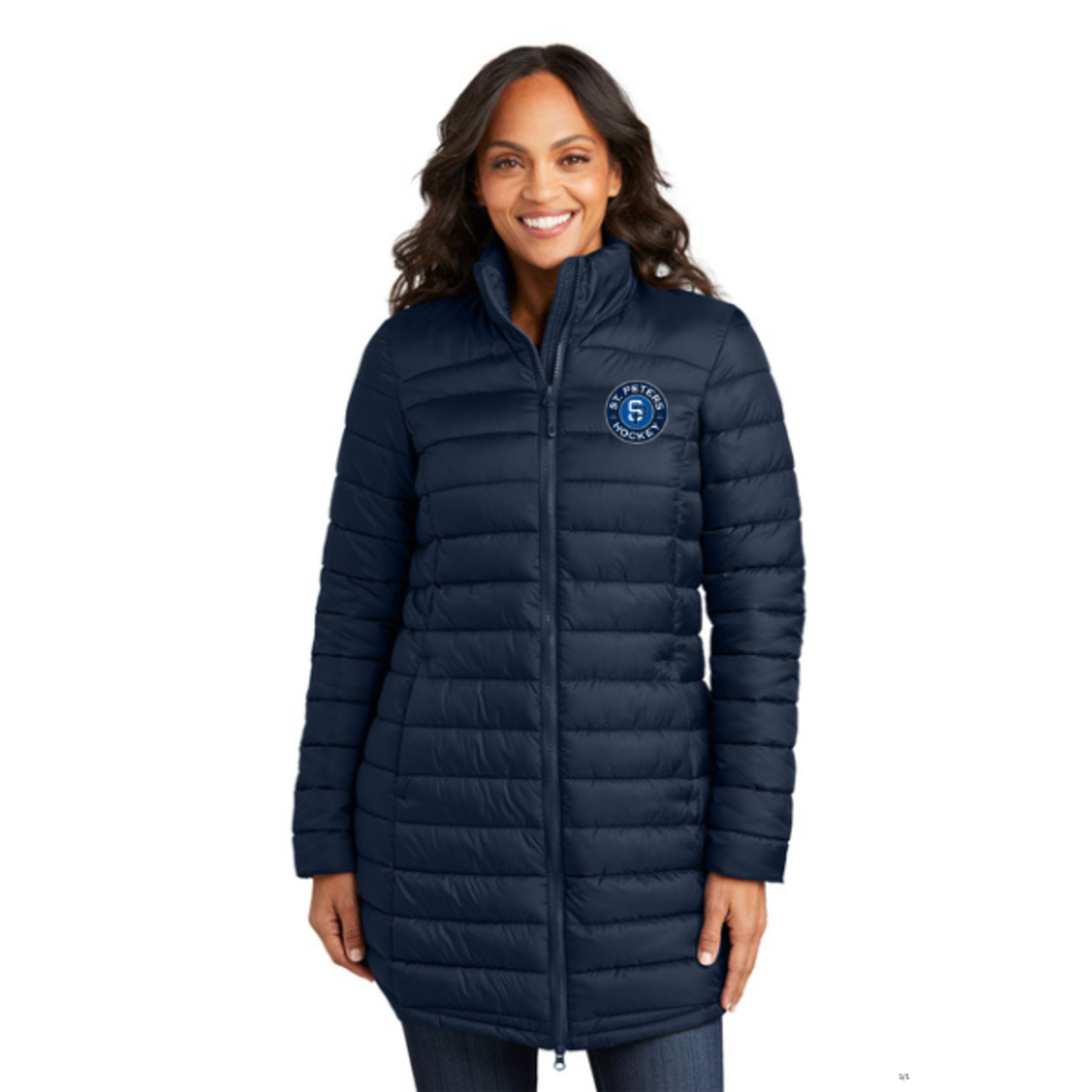 Port Authority STP Horizon Puffy Long Jacket (WOMENS)