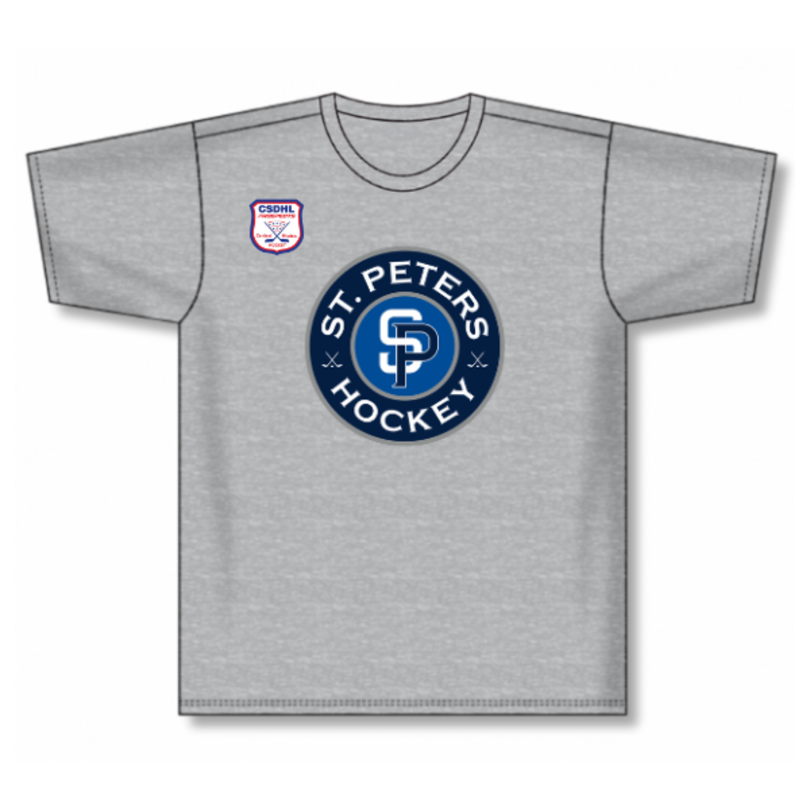 Gildan STP Prospects Dry Blend 50/50 T-Shirt (YOUTH) Grey