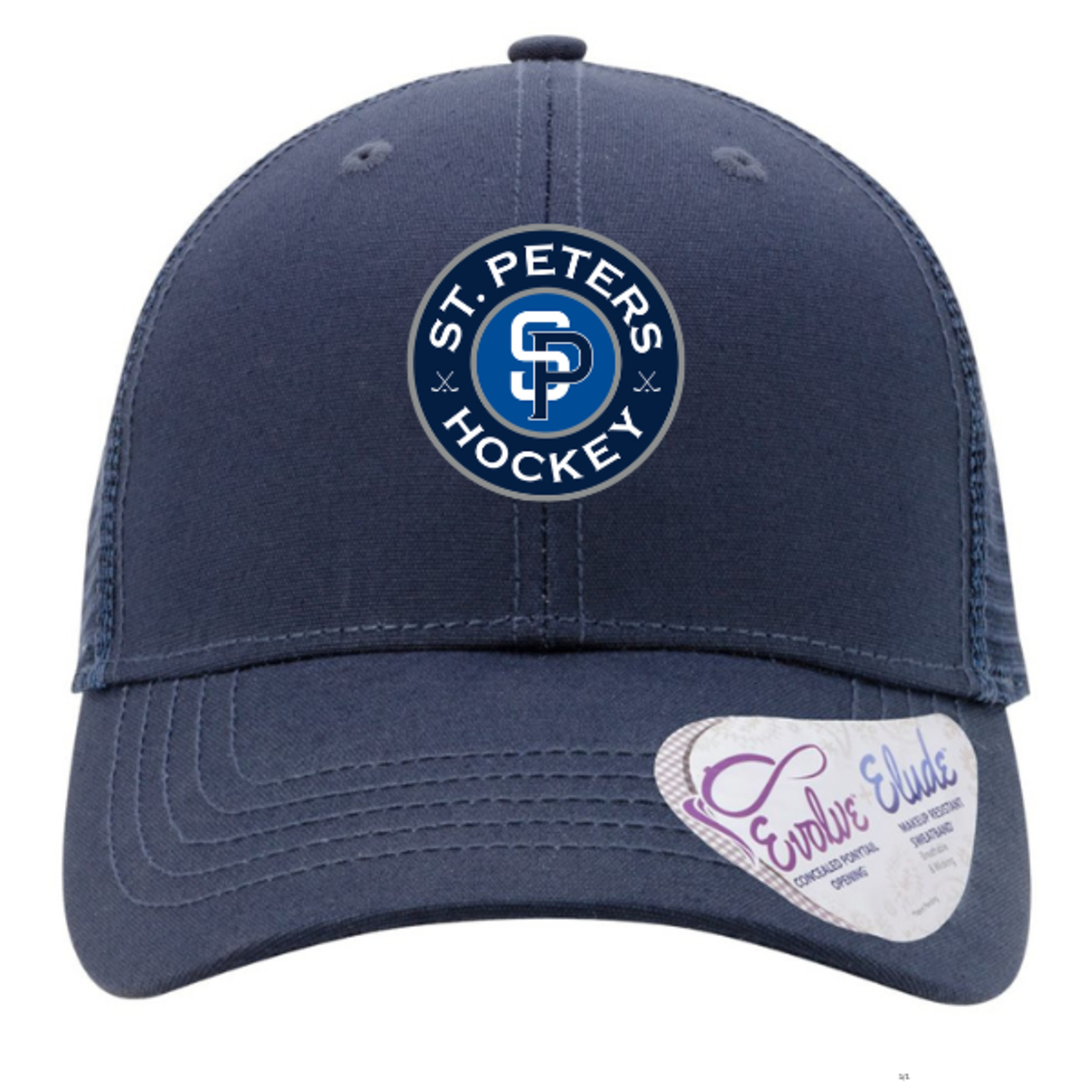 Infinity Her STP Prospects Women's Modern Trucker Cap (NAVY)