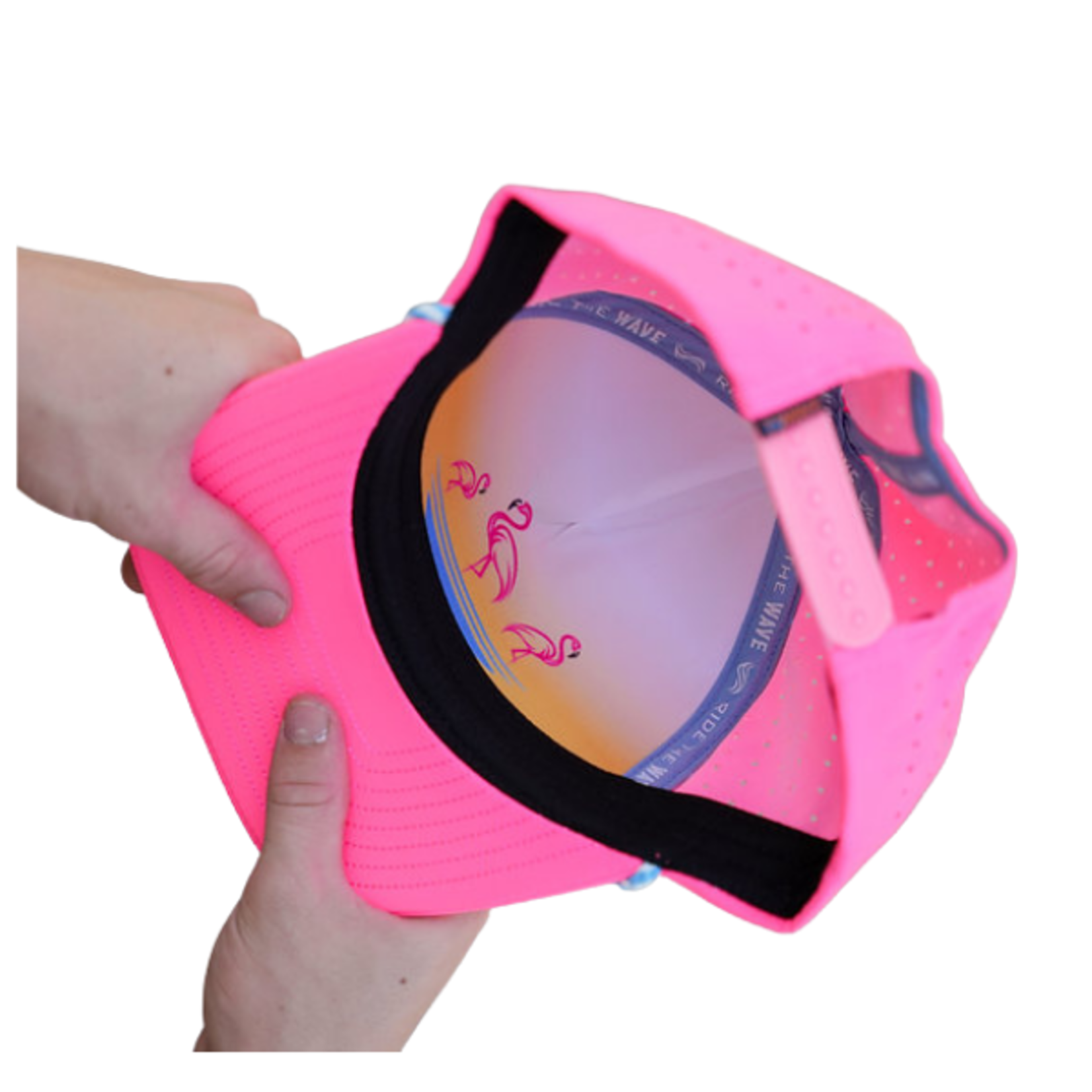 Title Wave Title Wave Pink Flamingo Rope Hat