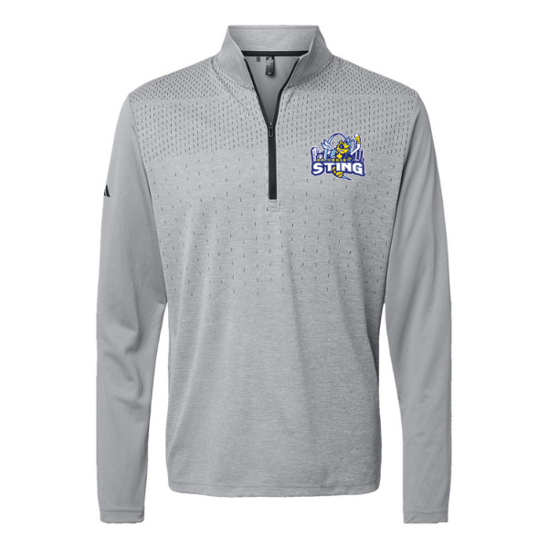 Sting Adidas 1/4 Zip (MENS) GREY - Total Game Plan (TGP) Sports