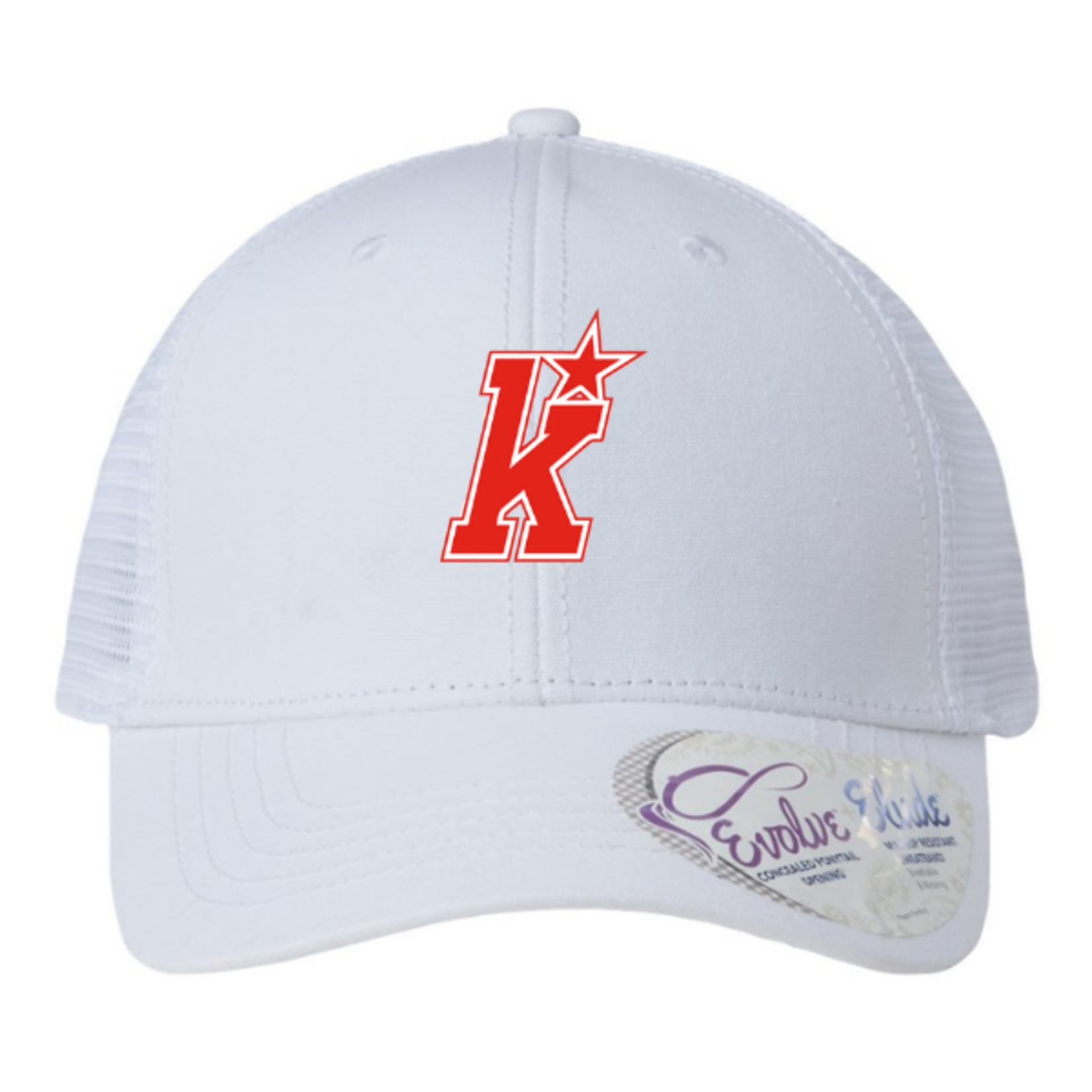 Infinity Her Kirkwood Women's Modern Trucker Cap (WHITE)