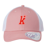 Infinity Her Kirkwood Women's Modern Trucker Cap (PINK)