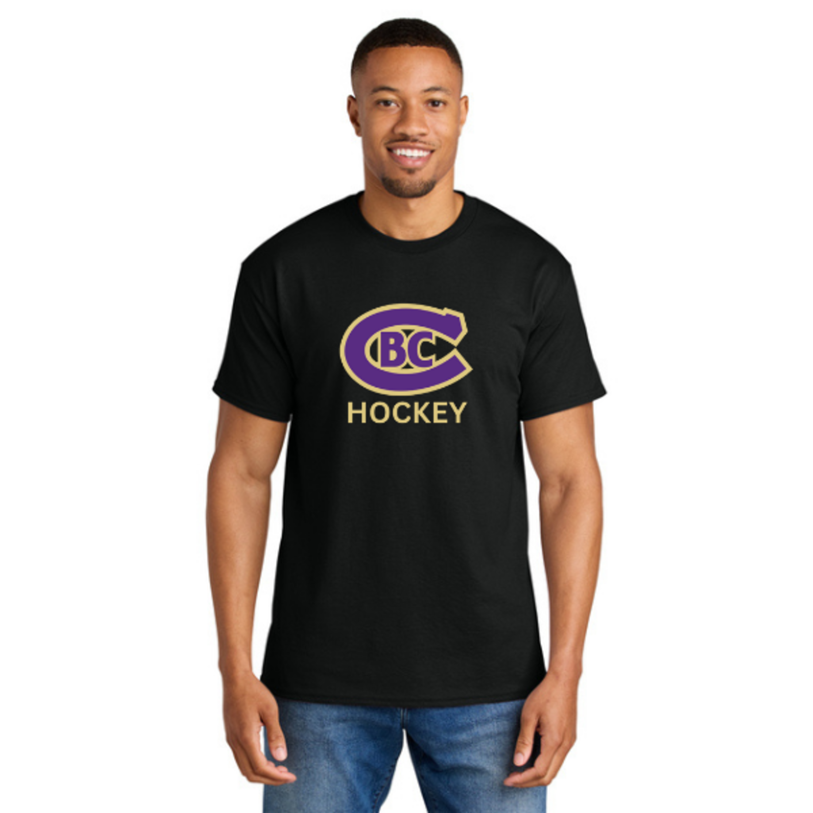 CBC Hockey Dry Blend 50/50 Shirt (SENIOR) Black
