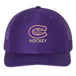 Richardson CBC Hockey 112 Snapback Trucker Hat (Purple/Purple)