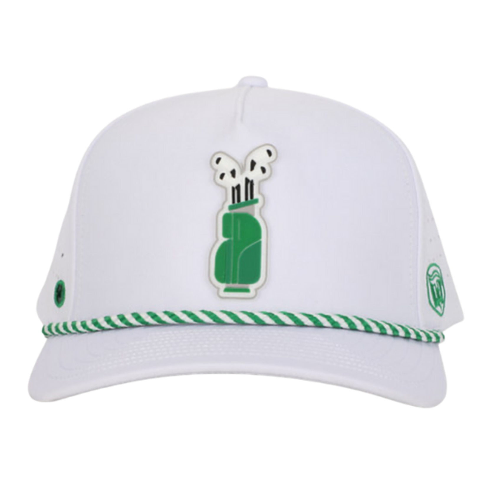 Title Wave Title Wave Links & Rinks Rope Hat (WHITE)