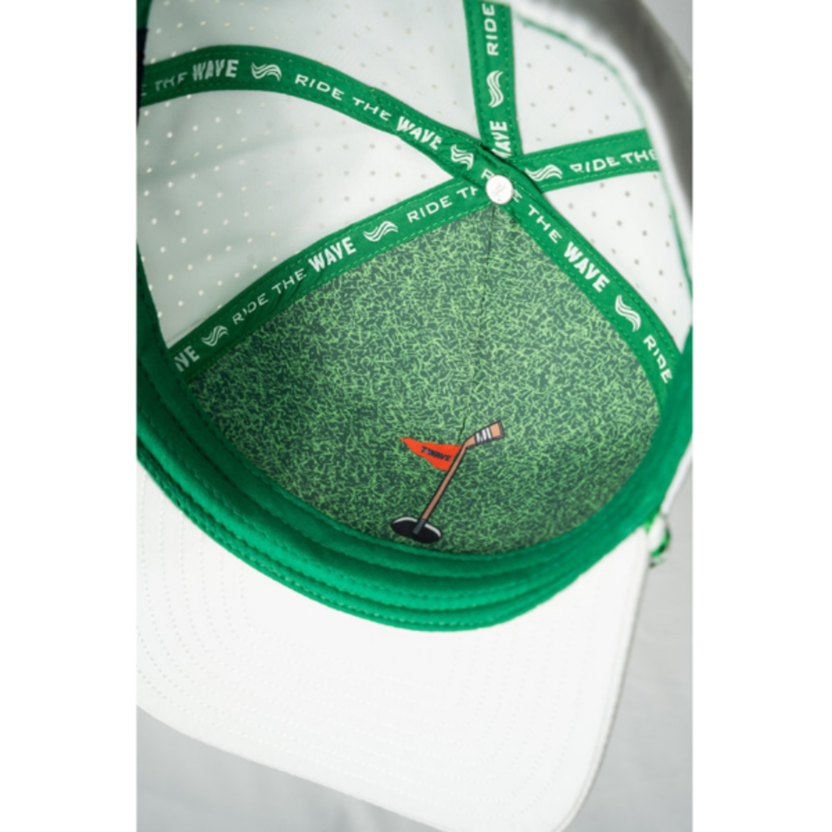 Title Wave Title Wave Links & Rinks Rope Hat (WHITE)