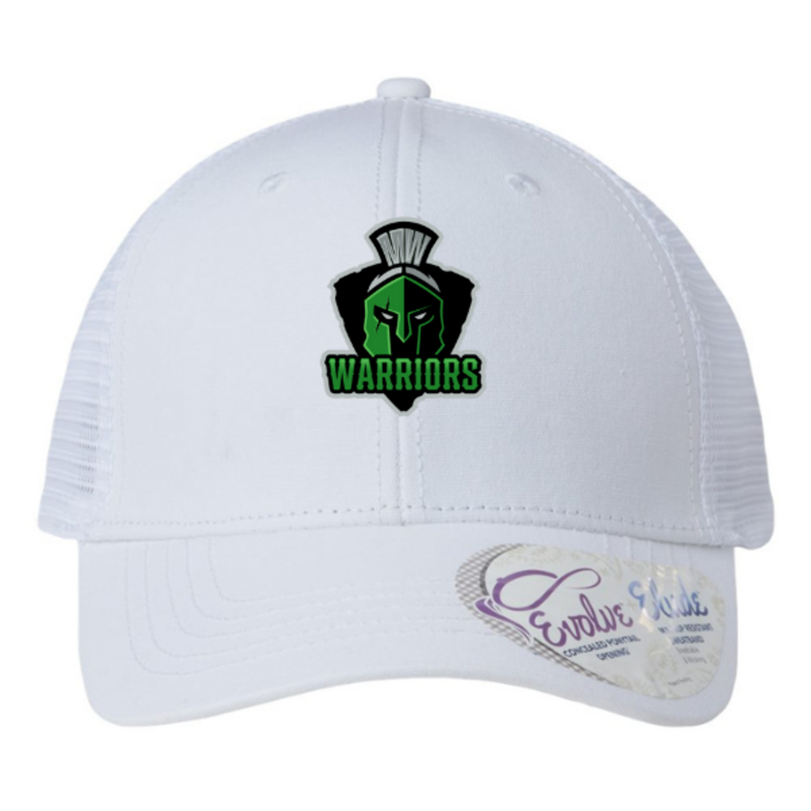 Infinity Her Midwest Warriors Women's Modern Trucker Cap (WHITE)