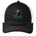 Port Authority Midwest Warriors C112 Trucker Hat (Black/White)