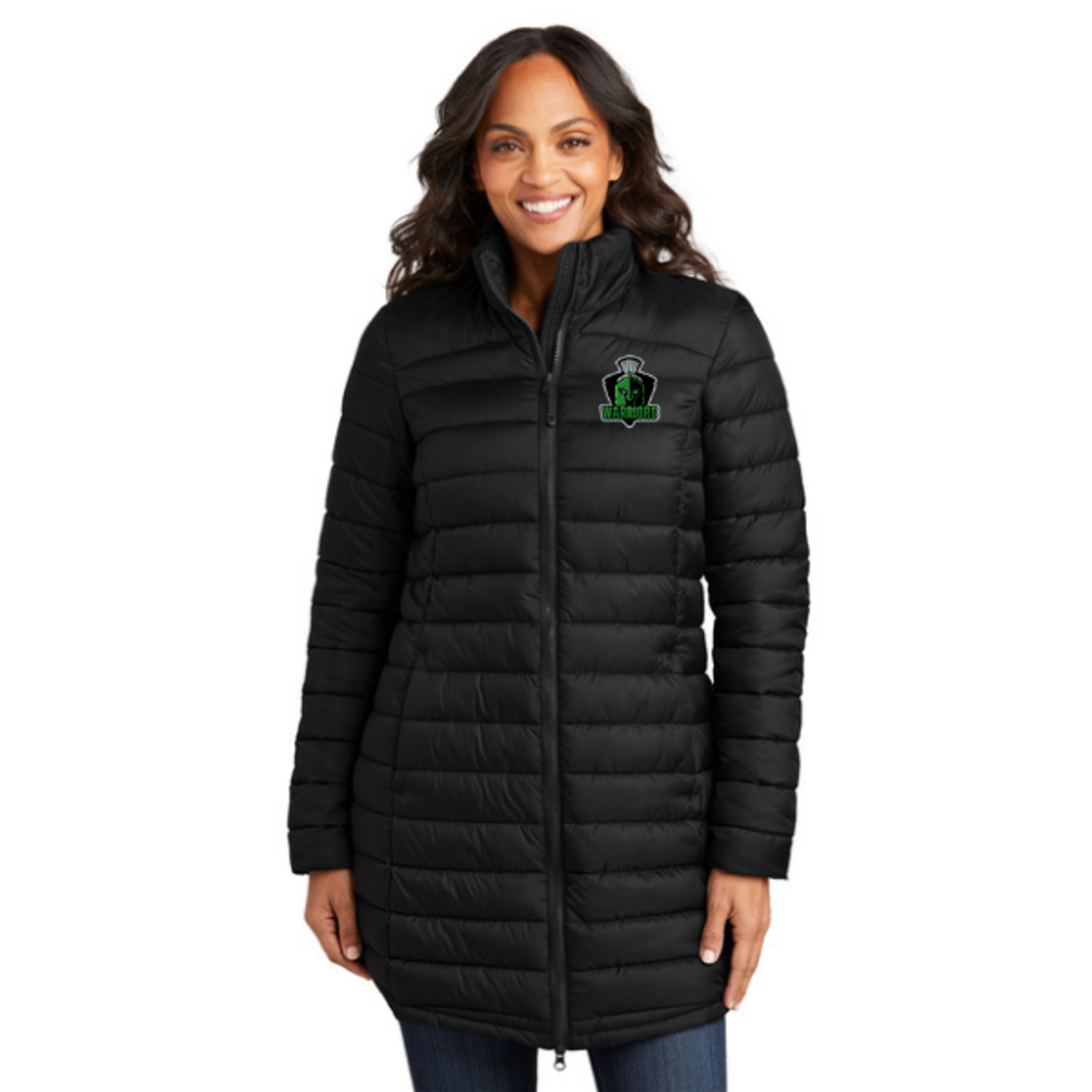 Port Authority Midwest Warriors Horizon Puffy Long Jacket (WOMENS)