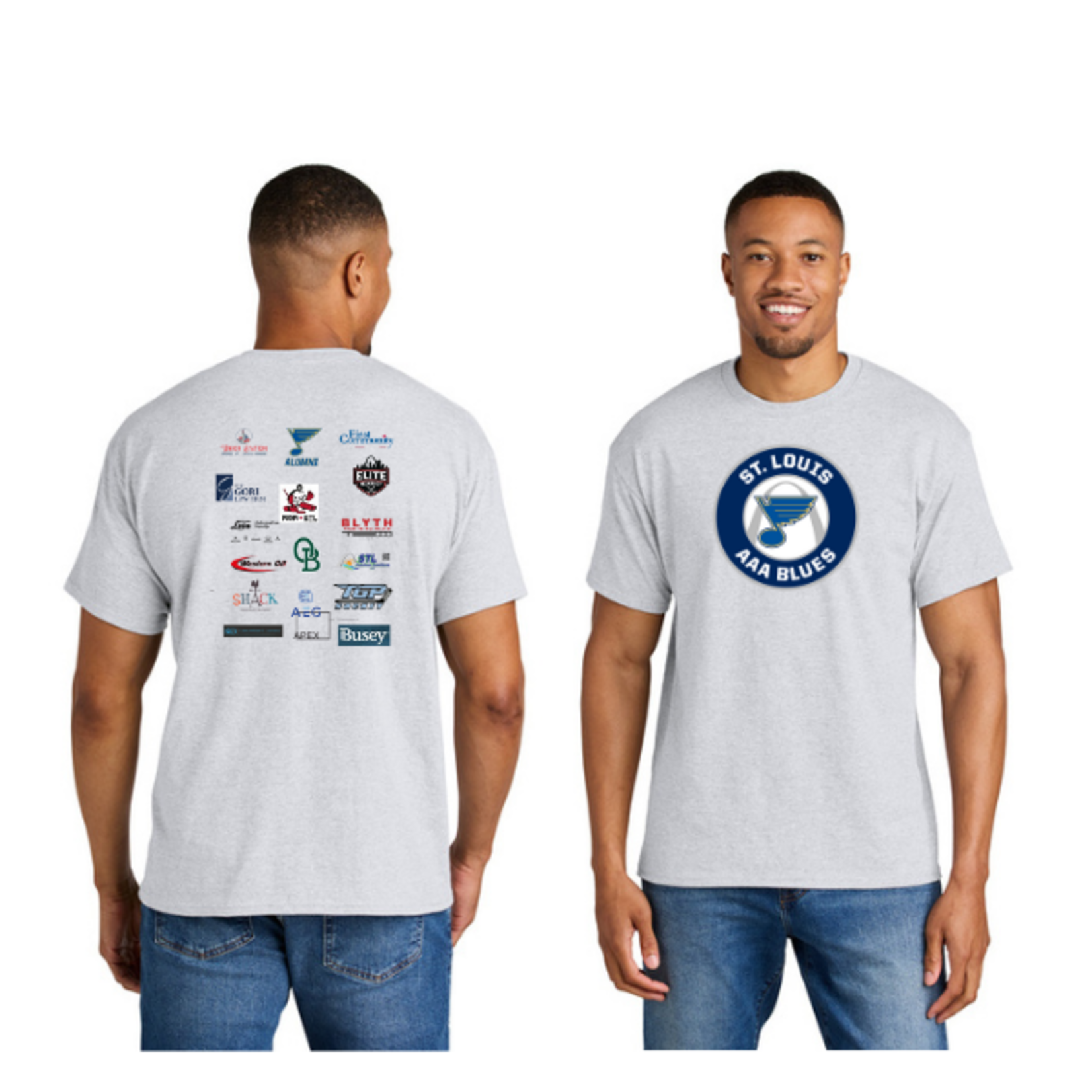 TGP Team Sales AAA Blues Sponsor T-Shirt